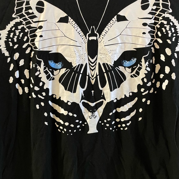 Jonny Cota Studio Leopard Wings Print T-Shirt Unisex - Picture 2 of 4